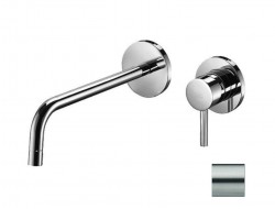 PAFFONI - Light Umývadlová batéria pod omietku s telesom, 2-otvorová inštalácia, nerezová (LIG106ST70)