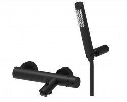 PAFFONI - Light Vaňová batéria s príslušenstvom, matná čierna (LIG023NO)