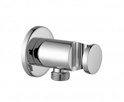 PAFFONI - Nástenné kolienko s držiakom, nerezová (ZSUP031ST)