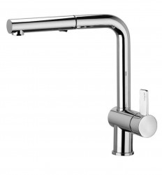 PAFFONI - Rock Drezová batéria s výsuvnou spŕškou, chróm (RO285CR)