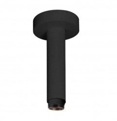 PAFFONI - Sprchové rameno stropné, 12 cm, matná čierna (ZSOF064NO)