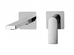 PAFFONI - Tango Umývadlová batéria pod omietku s telesom, 2-otvorová inštalácia, chróm (TA106CR70)