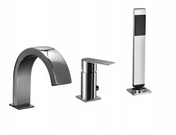 PAFFONI - Tango Vaňová batéria, 3-otvorová inštalácia, chróm (TA040CR)