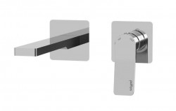 PAFFONI - Tilt Umývadlová batéria pod omietku s telesom, 2-otvorová inštalácia, chróm (TI106CR70)