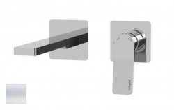 PAFFONI - Tilt Umývadlová batéria pod omietku s telesom, 2-otvorová inštalácia, matná biela (TI104BO70)