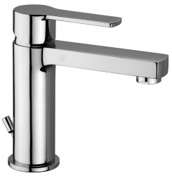 PAFFONI - West Umývadlová batéria s výpusťou, chróm (WS075CR)