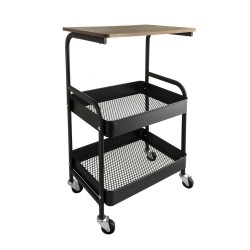 Polica na kolieskach AWD Interior čierna 1823 (AWD02041823)