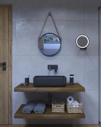 Polica Naturel Wood 60x3x16 cm dub koňak PMDUB60K (PMDUB60K)