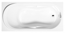 POLYSAN - ADRIANA obdĺžniková vaňa 160x74x45cm, biela (43111)