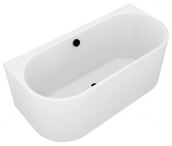 POLYSAN - ASTRA DR MONOLITH nástenná stojaca vaňa 160x75x60cm, biela (34611MDR)