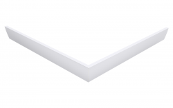 POLYSAN - AURA 870 panel rohový, biela (42691)