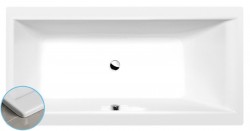 POLYSAN - CLEO SLIM obdĺžniková vaňa 150x75x48cm, biela (27611S)