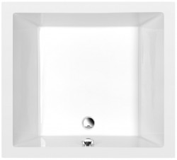 POLYSAN - DEEP hlboká sprchová vanička obdĺžnik 100x90x26cm, biela (72340)