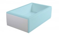 POLYSAN - DEEP PLAIN bočný panel, 90x36cm (89781)