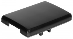 POLYSAN - EASY BLACK krytka stenového profilu bočnej steny (ND369B)