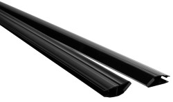 POLYSAN - EASY BLACK set magnetických tesnení 45 ° pre sklo 6/6, 1900 (NDAE10B)