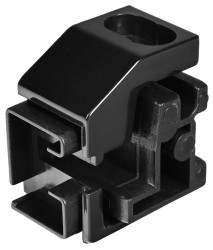 POLYSAN - EASY BLACK vložka na uchytenie spojovacieho profilu, ľavá (ND715RB)