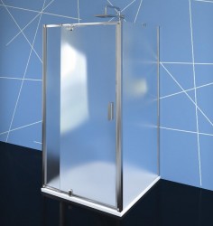 POLYSAN - EASY LINE sprchový kout tri steny 800-900x700mm, pivot dvere L/P varianta, Brick sklo (EL1638EL3138EL3138)