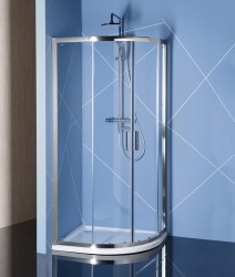 POLYSAN - EASY štvrťkruhová sprchová zástena 1000x800, L/R, číre sklo (EL2915)