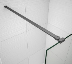 POLYSAN - ESCA vzpera k zástenám 1200, gun metal (ES7068)