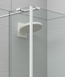 POLYSAN - ESCA WHITE MATT rohový profil (ES7934)