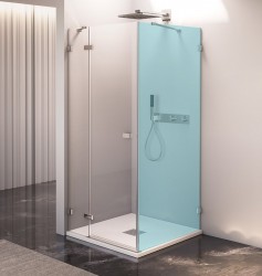 POLYSAN - FORTIS EDGE sprchové dvere bez profilu 800, číre sklo, ľavé (FL1280L)