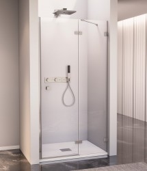 POLYSAN - FORTIS EDGE sprchové dvere do niky 900, číre sklo, pravé (FL1690R)