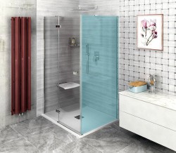 POLYSAN - FORTIS sprchové dvere 1000, číre sklo, ľavé (FL1010L)
