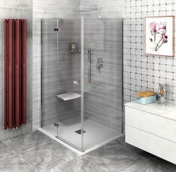 POLYSAN - FORTIS štvorcová sprchová zástena 1000x1000 L varianta (FL1010LFL3510)