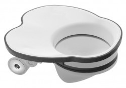 POLYSAN - Gravitačná klapka pre vaničkový sifón 90 extra nízky (1722-01)