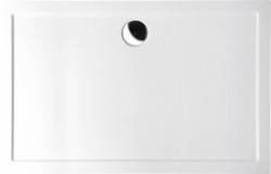 POLYSAN - KARIA sprchová vanička z liateho mramoru, obdĺžnik 110x90cm, biela (59111)
