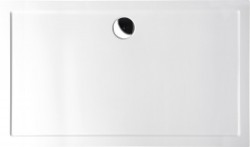 POLYSAN - KARIA sprchová vanička z liateho mramoru, obdĺžnik 120x80cm, biela (48511)