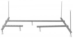 POLYSAN - Nosná konštrukcia pre asymetrickú vaňu 165x80 cm (FR16580)