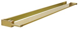 POLYSAN - Polička, prispôsobiteľná pre Walk-in sprchovú zástenu 60-140cm, zlato mat (EG1446)