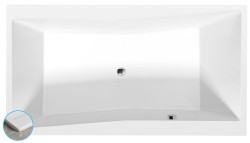 POLYSAN - QUEST SLIM obdĺžniková vaňa 190x100x49cm, biela (78531S)