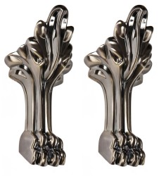 POLYSAN - RETRO podperné nohy dlhé, 2ks, bronz (103700000186)