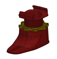 POLYSAN - SLIM SPRING nastaviteľné nožičky (NDSV120-5)