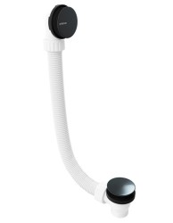 POLYSAN - Vaňová súprava, click-clack, dĺžka 1200, zátka 72, gun metal (71858.60)