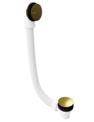 POLYSAN - Vaňová súprava, click-clack, dĺžka 1200, zátka 72, zlato (71858.90)