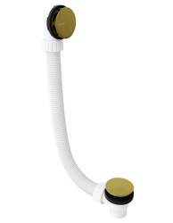 POLYSAN - Vaňová súprava, click-clack, dĺžka 1200, zátka 72, zlato mat (71858.91)