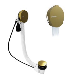 POLYSAN - Vaňová súprava s napúšťaním, bovden, dĺžka 1000, zátka 72, zlato mat (71855.91)