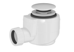 POLYSAN - Vaňová výpusť DN40, click-clack, biela mat (71714W)