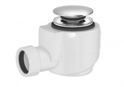 POLYSAN - Vaňová výpusť DN40, click-clack, chróm (71714)