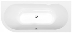 POLYSAN - VIVA R asymetrická vaňa 185x80x47cm, biela (72129)