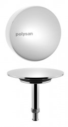 POLYSAN - Vrchná sada vaňovej súpravy, chróm (71891)