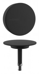 POLYSAN - Vrchná sada vaňovej súpravy, čierna mat (71891.21)