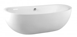 POLYSAN - ZASU voľne stojaca vaňa 180x81x58cm, biela (69611)