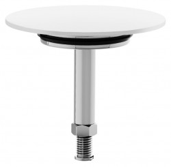 POLYSAN - Zátka výpuste vaňovej súpravy, ABS/biela (71841.10)