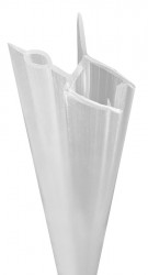 POLYSAN - ZOOM akrylové tesnenie na dvere (odkvapnička) (d-609) ZL2615, ZL2616, 1ks (NDZL0307)