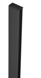 POLYSAN - ZOOM BLACK rozširovací profil pre nástenný pevný profil, 15 (ZL915B)